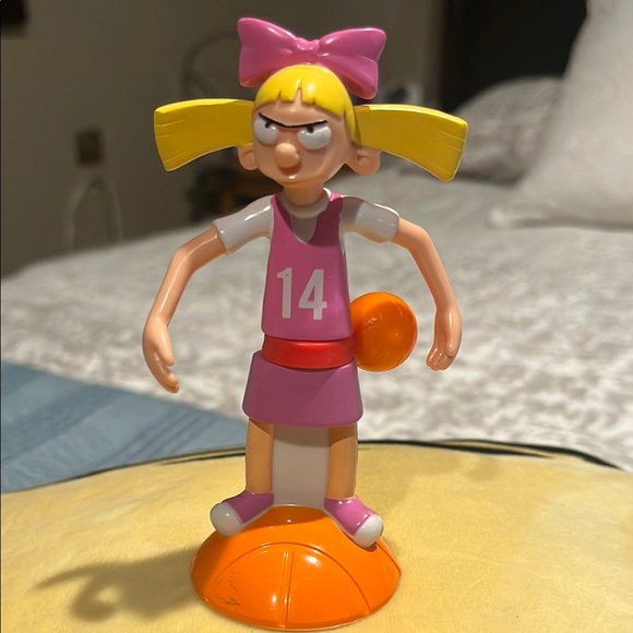 Pink and Orange Cheerleader Action Figure Playset - Picture 1 of 4